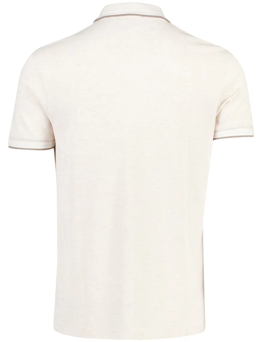 Poloshirt BOSS Green beige piqué