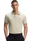 BOSS Green poloshirt beige pique normale fit
