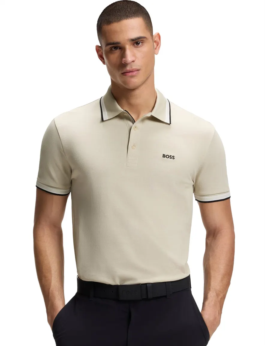 Poloshirt BOSS beige