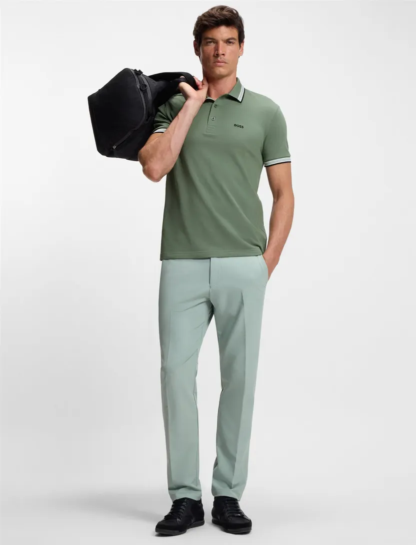 BOSS Green poloshirt groen