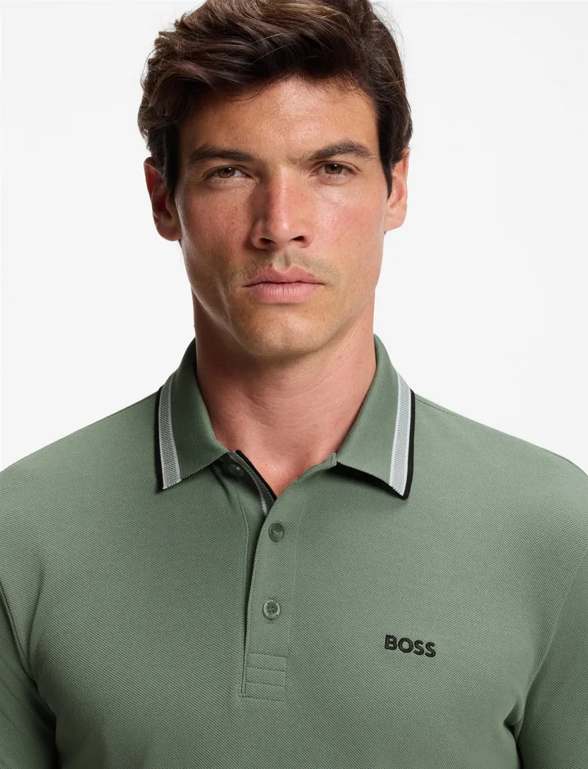 BOSS Green poloshirt groen