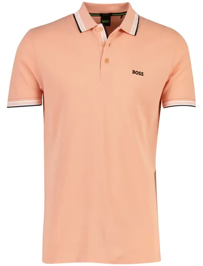 Hugo Boss Poloshirt BOSS oranje