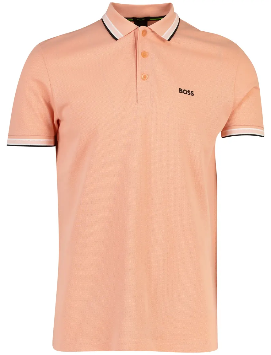 Poloshirt BOSS oranje