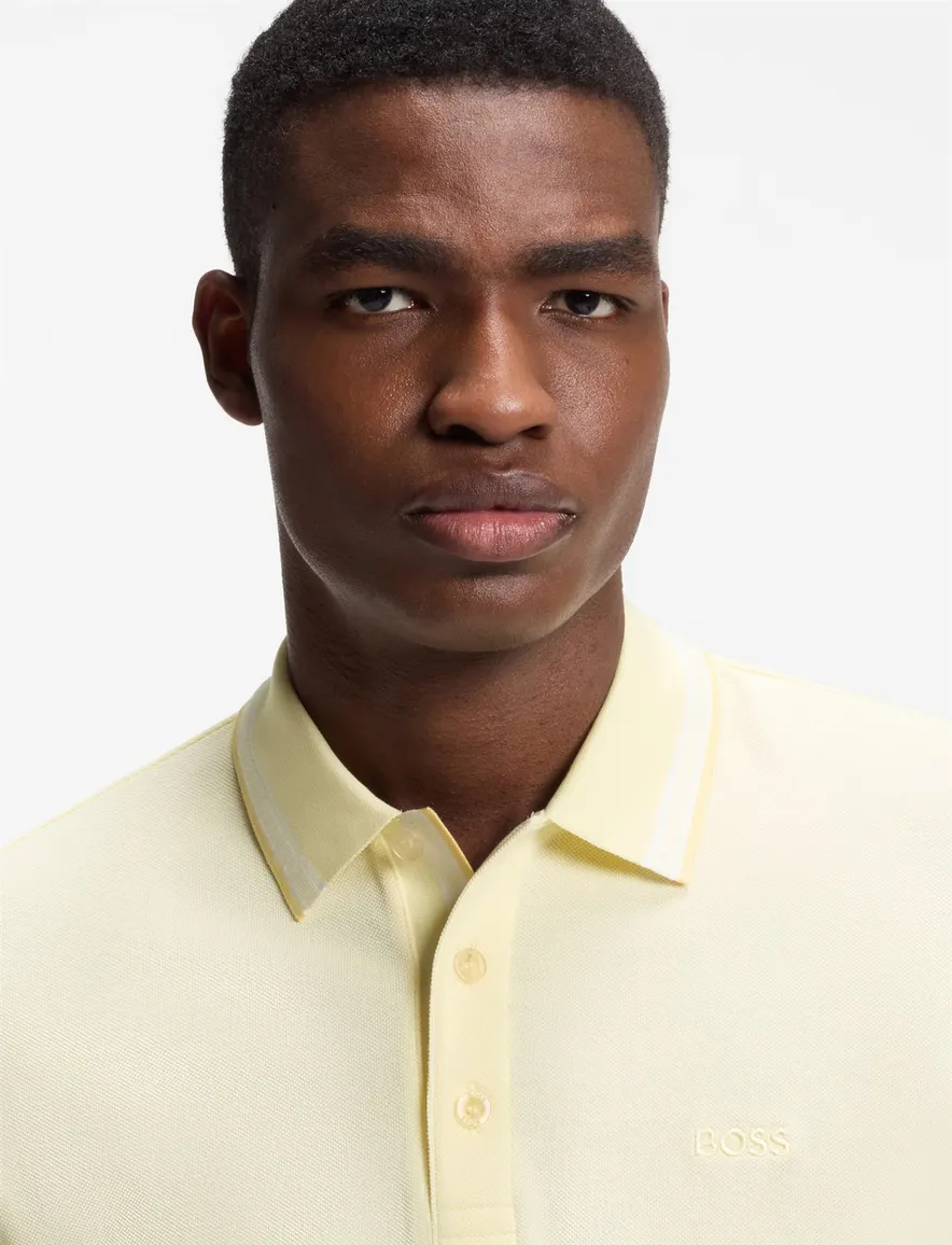 Poloshirt BOSS beige