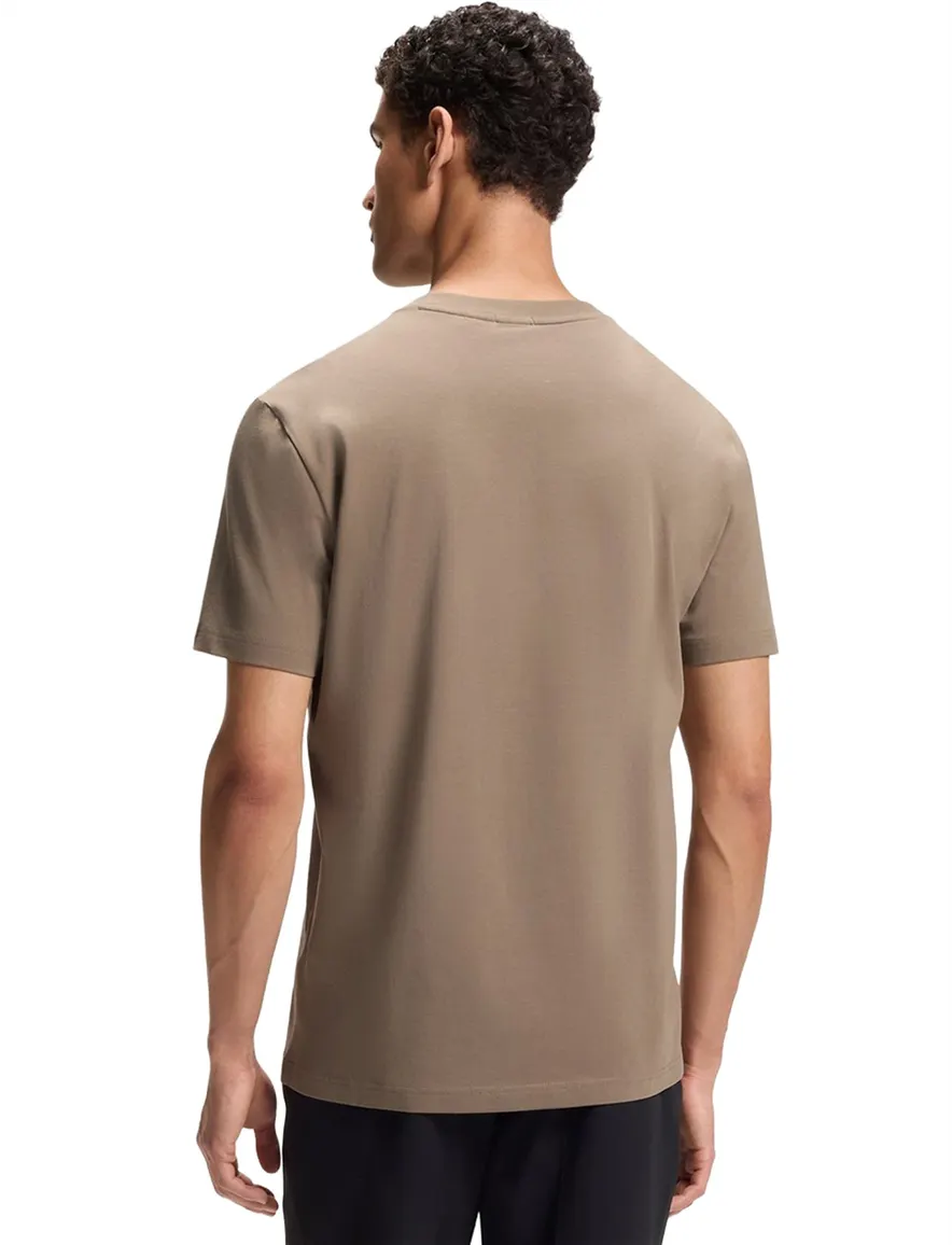 BOSS Green T-shirt korte mouw groen