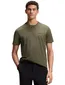 BOSS Green T shirt donkergroen ronde hals