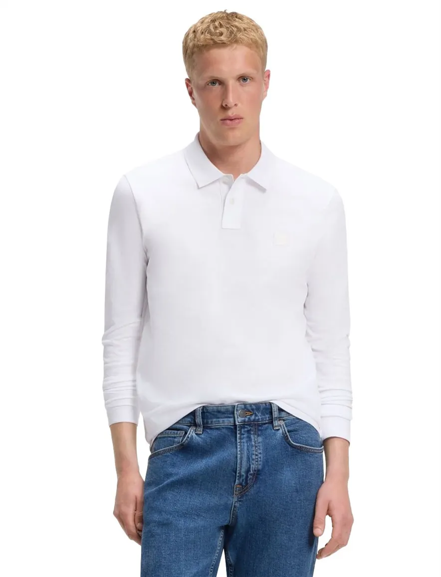 Poloshirt BOSS wit