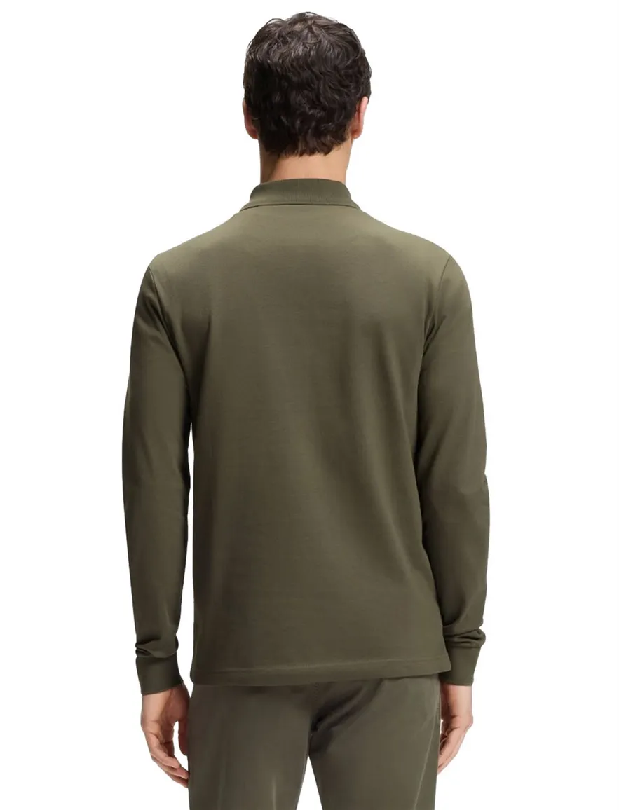 BOSS Orange poloshirt olijfgroen