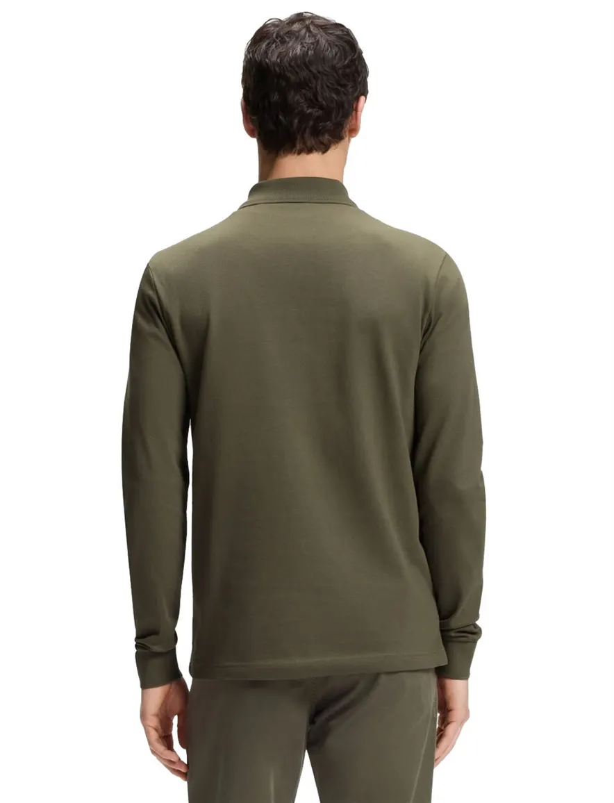BOSS Orange poloshirt olijfgroen