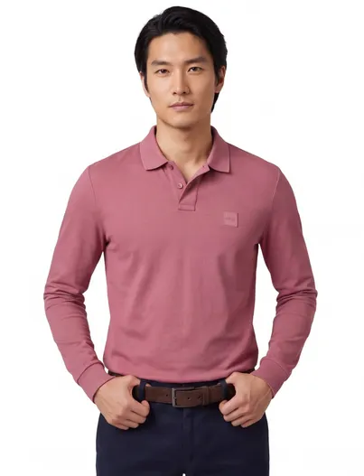 Hugo Boss Poloshirt BOSS Orange bordeaux BOSS Passerby