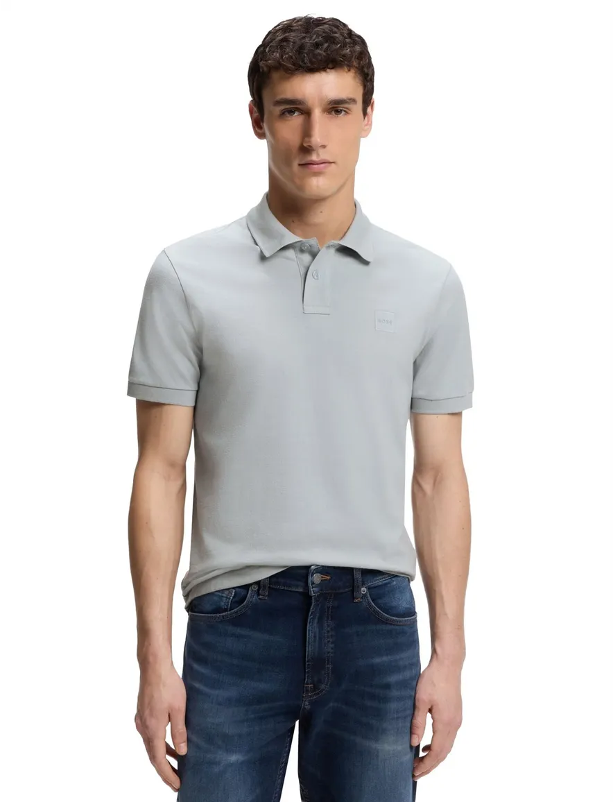 Poloshirt BOSS grijs