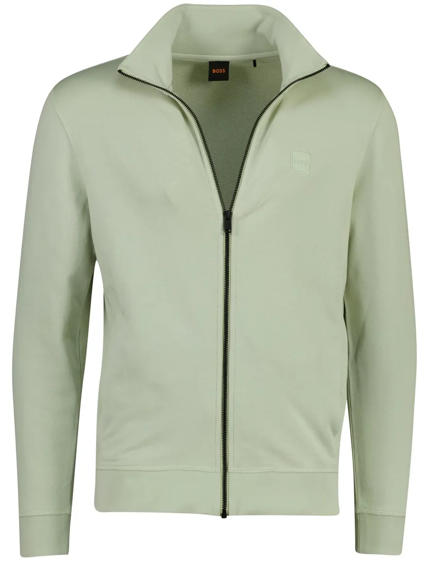 BOSS Orange vest olijfgroen BOSS Zestart