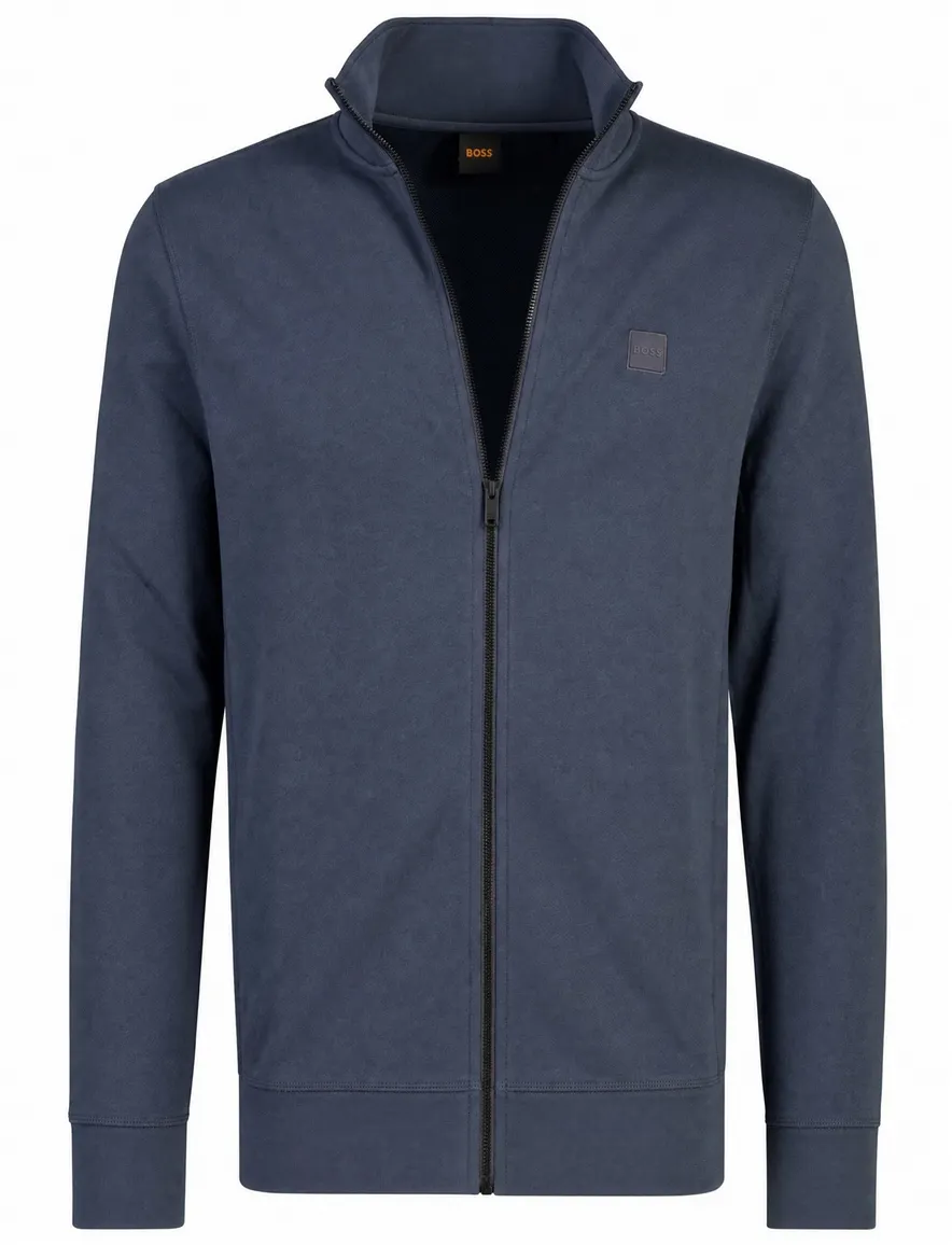 BOSS Orange vest donkerblauw BOSS Zestart