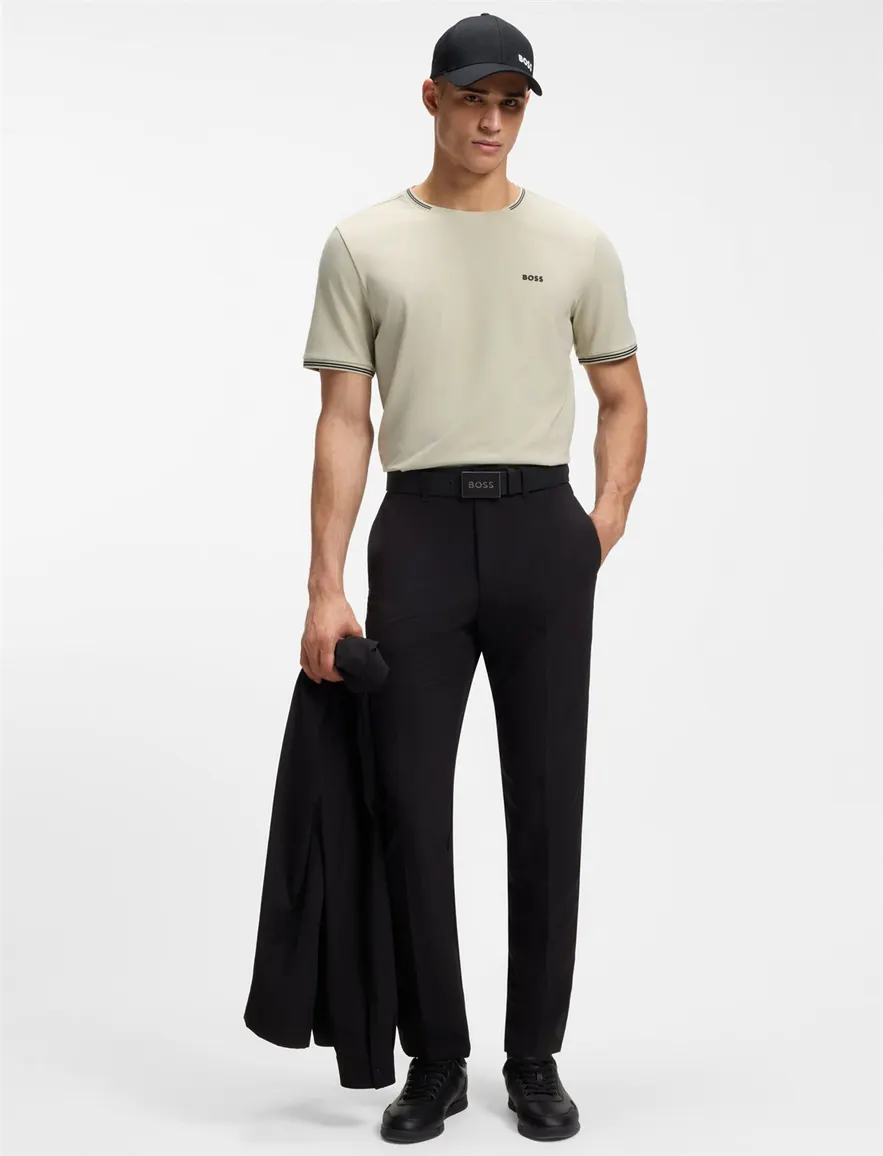 T-shirt BOSS beige