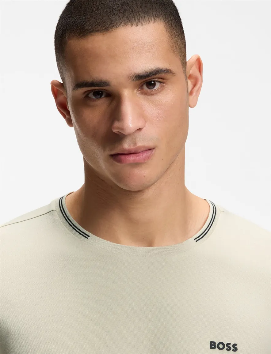 T-shirt BOSS beige