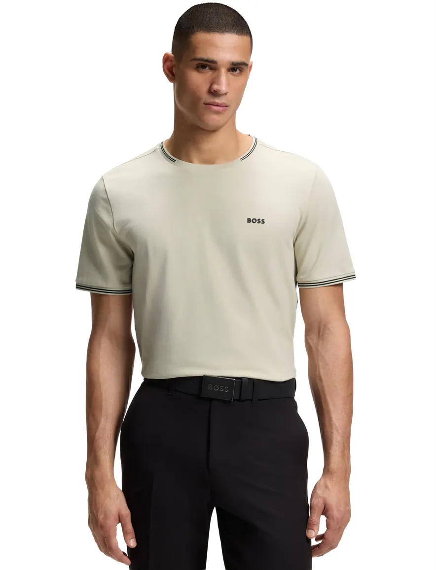 T-shirt BOSS beige