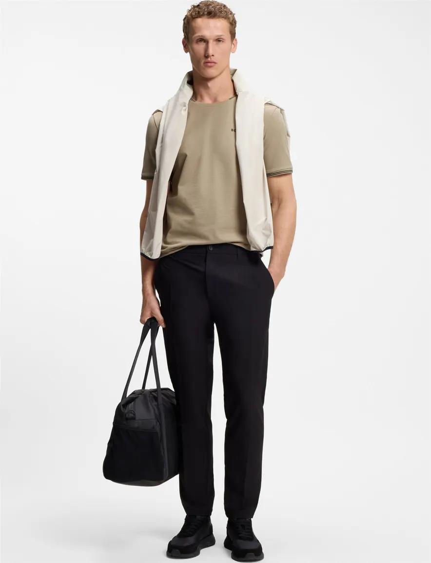 Khaki T shirts BOSS Green