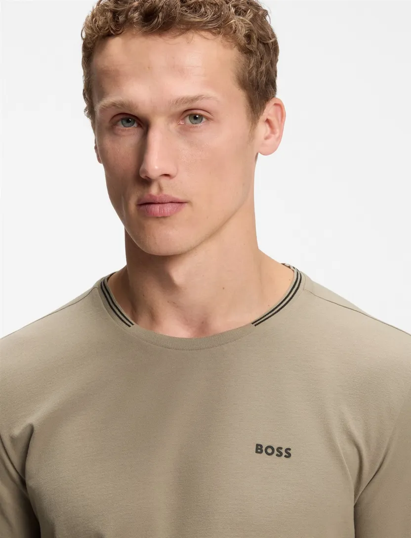 T shirt BOSS Green khaki