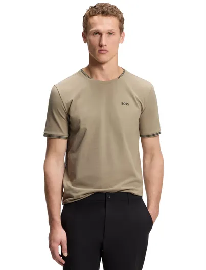 Hugo Boss T shirt BOSS Green khaki