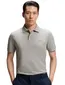 BOSS Black poloshirt grijs normale fit