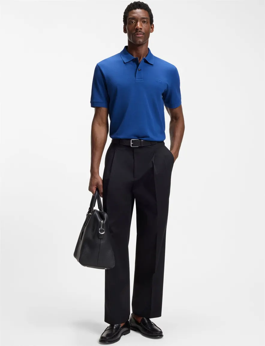 Poloshirt BOSS blauw