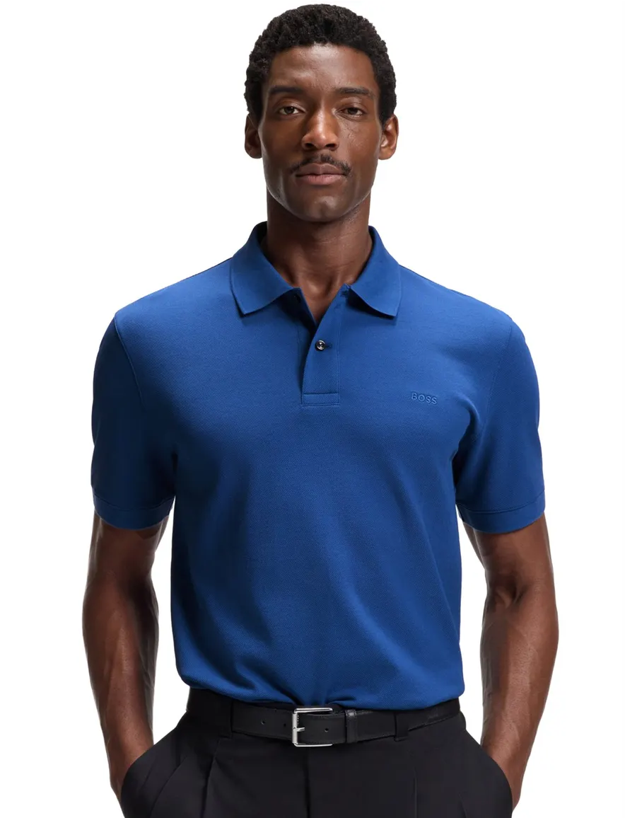 Poloshirt BOSS blauw