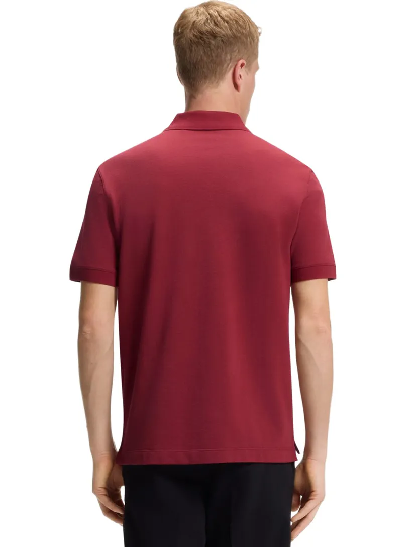 BOSS Black poloshirt rood