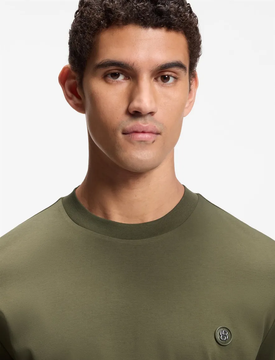 T-shirt BOSS groen