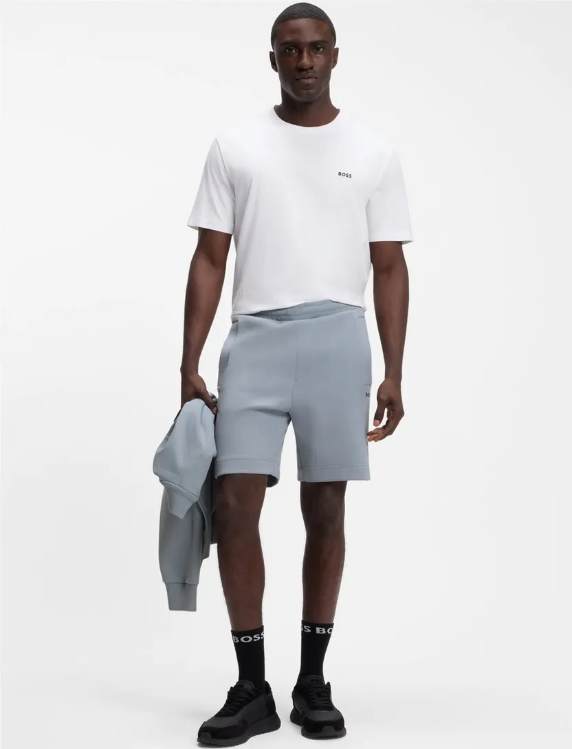 Shorts BOSS Green grijs normale fit
