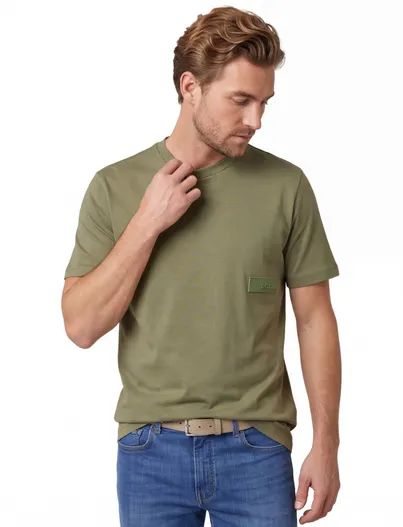 Hugo Boss T-shirt BOSS Green groen