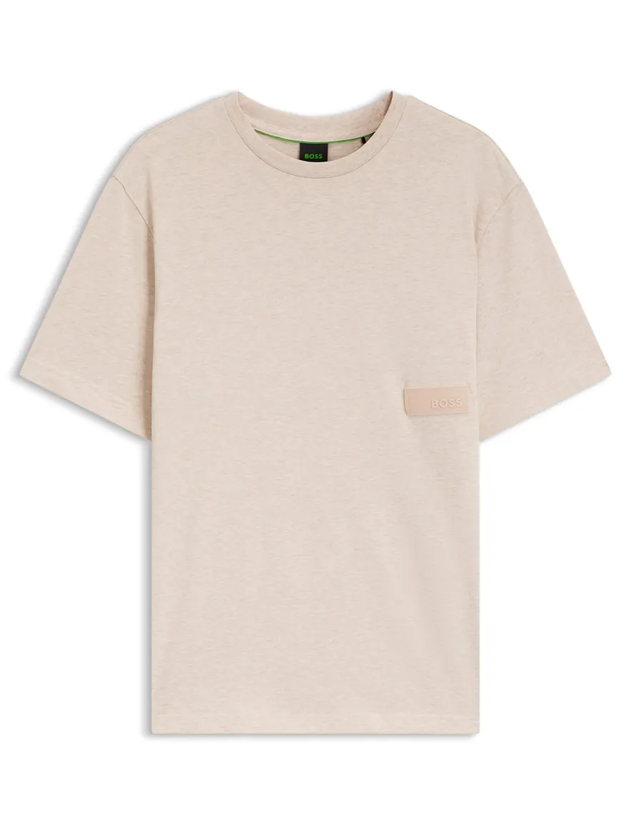 T-shirt BOSS roze