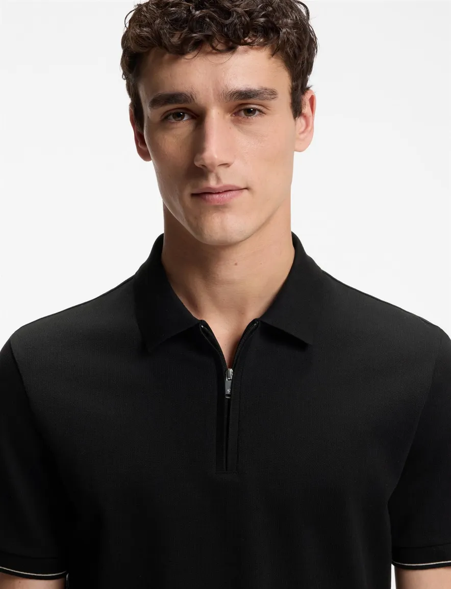 Poloshirt BOSS zwart