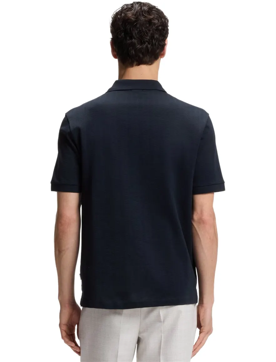 Poloshirt BOSS donkerblauw