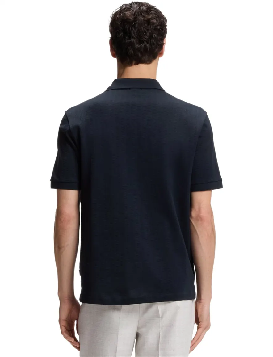 Poloshirt BOSS donkerblauw