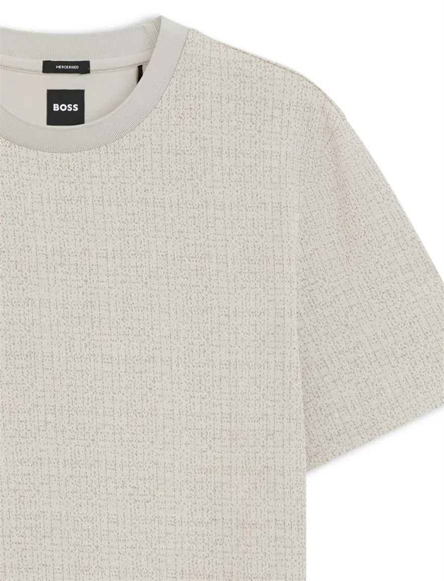 T-shirt BOSS beige