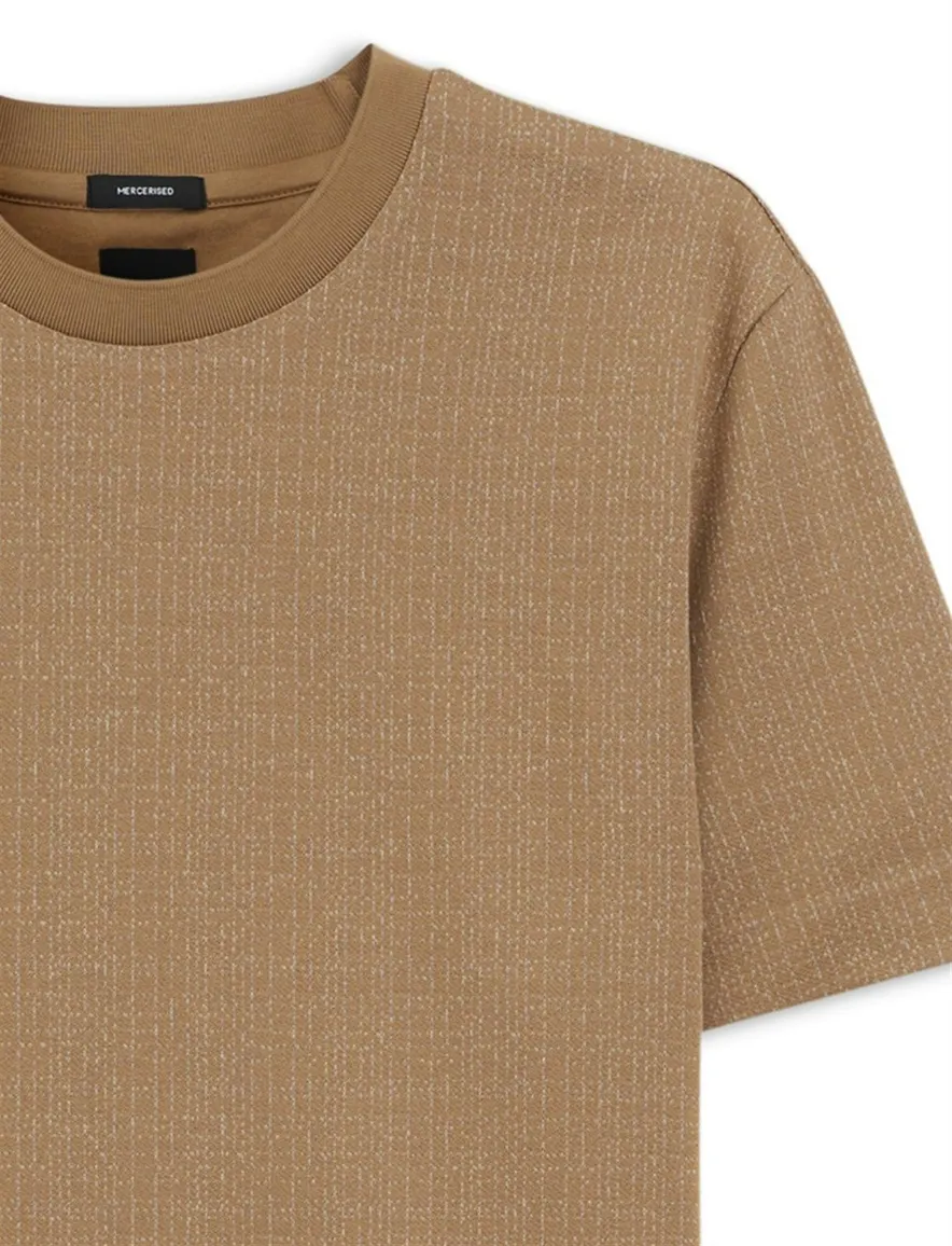 T-shirt BOSS bruin