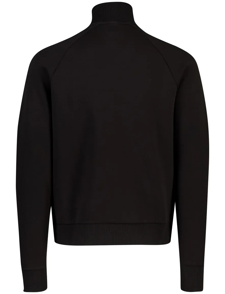 BOSS Green trui half zip zwart
