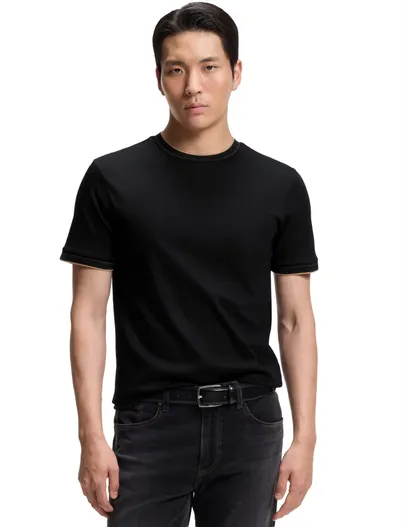 Hugo Boss BOSS Black t-shirt ronde hals zwart