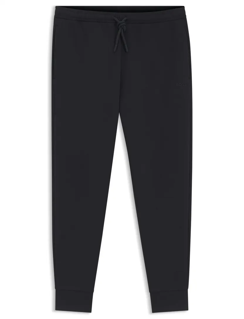 BOSS Green joggingbroek donkerblauw normale fit