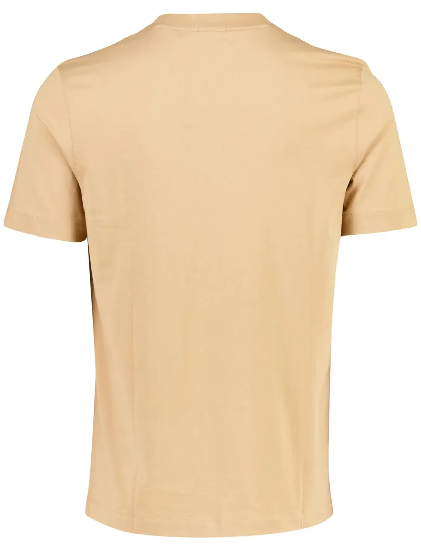 T shirts BOSS Black bruin katoen
