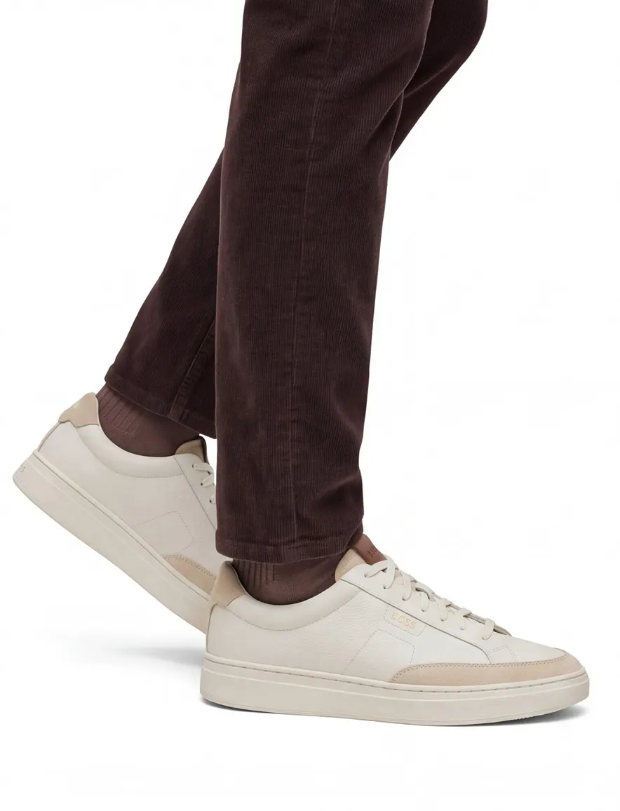 Schoenen BOSS creme