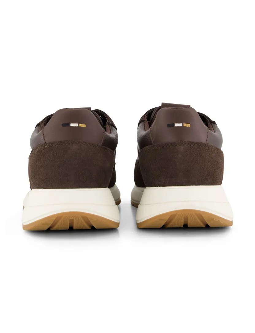 Schoenen BOSS Black bruin leer