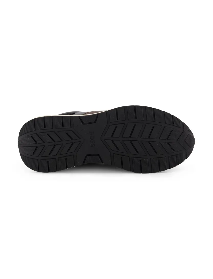 Schoenen BOSS Black donkerblauw leer