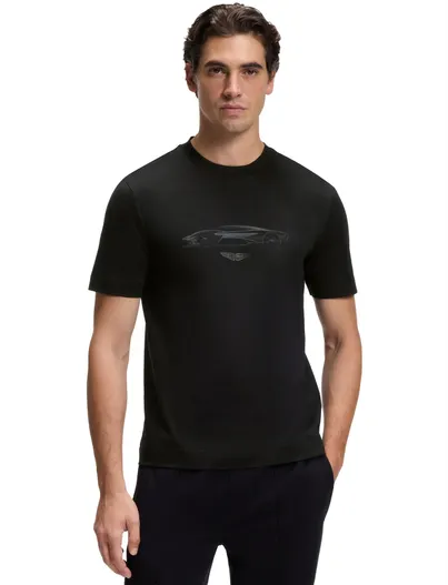 Hugo Boss BOSS Black T-shirt BOSS x ASTON MARTIN zwart