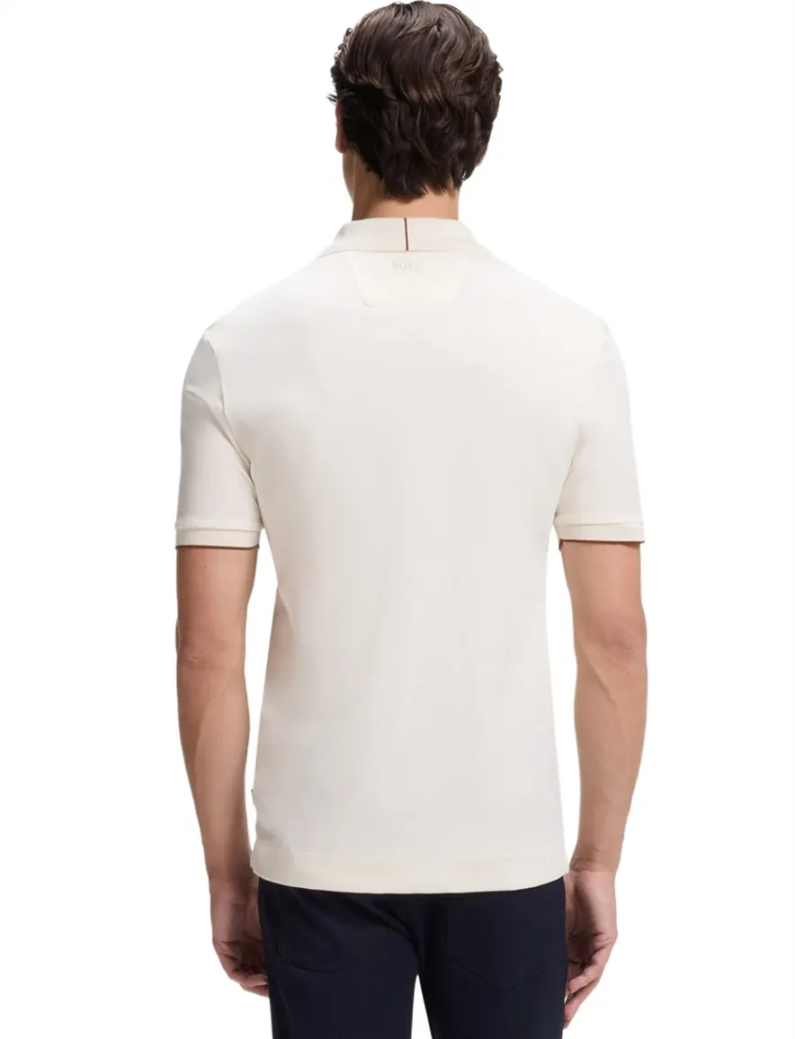 BOSS Black poloshirt beige
