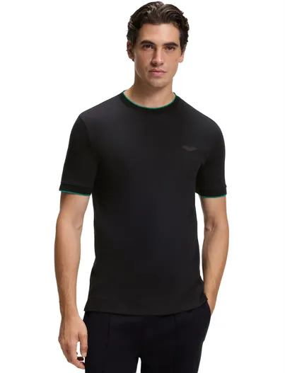 Hugo Boss BOSS Black T-shirt zwart ronde hals BOSS x ASTON MARTIN