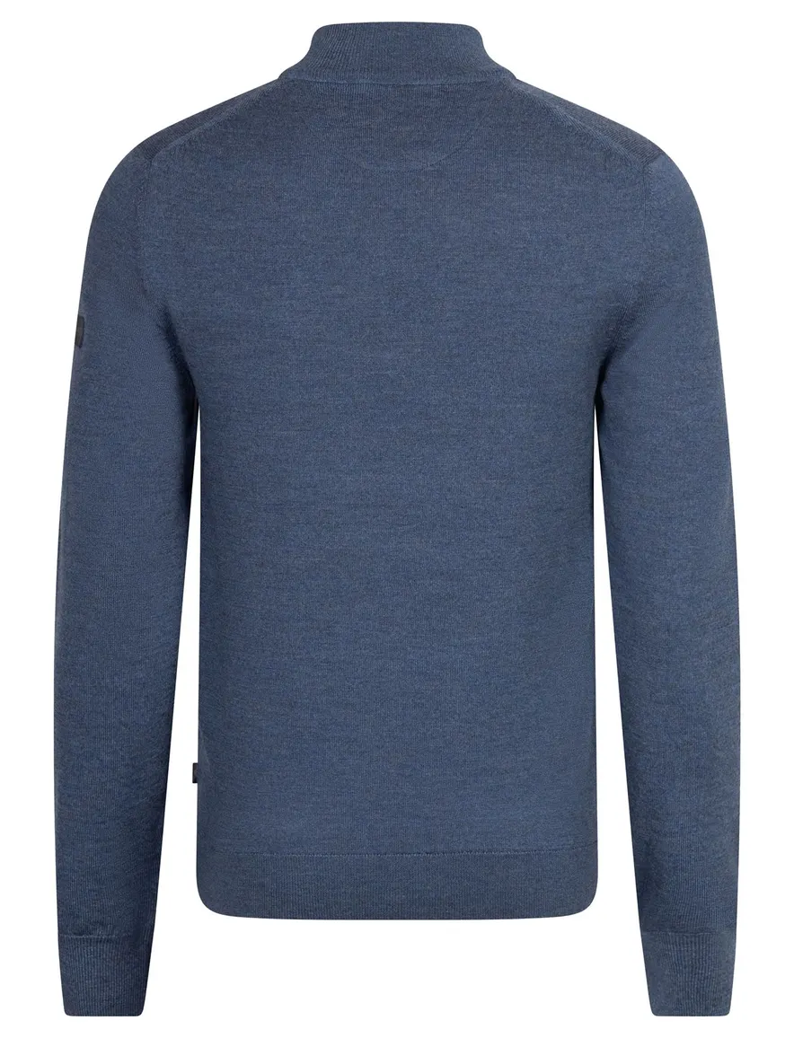 Trui Cavallaro donkerblauw 118265001-Mid Blue