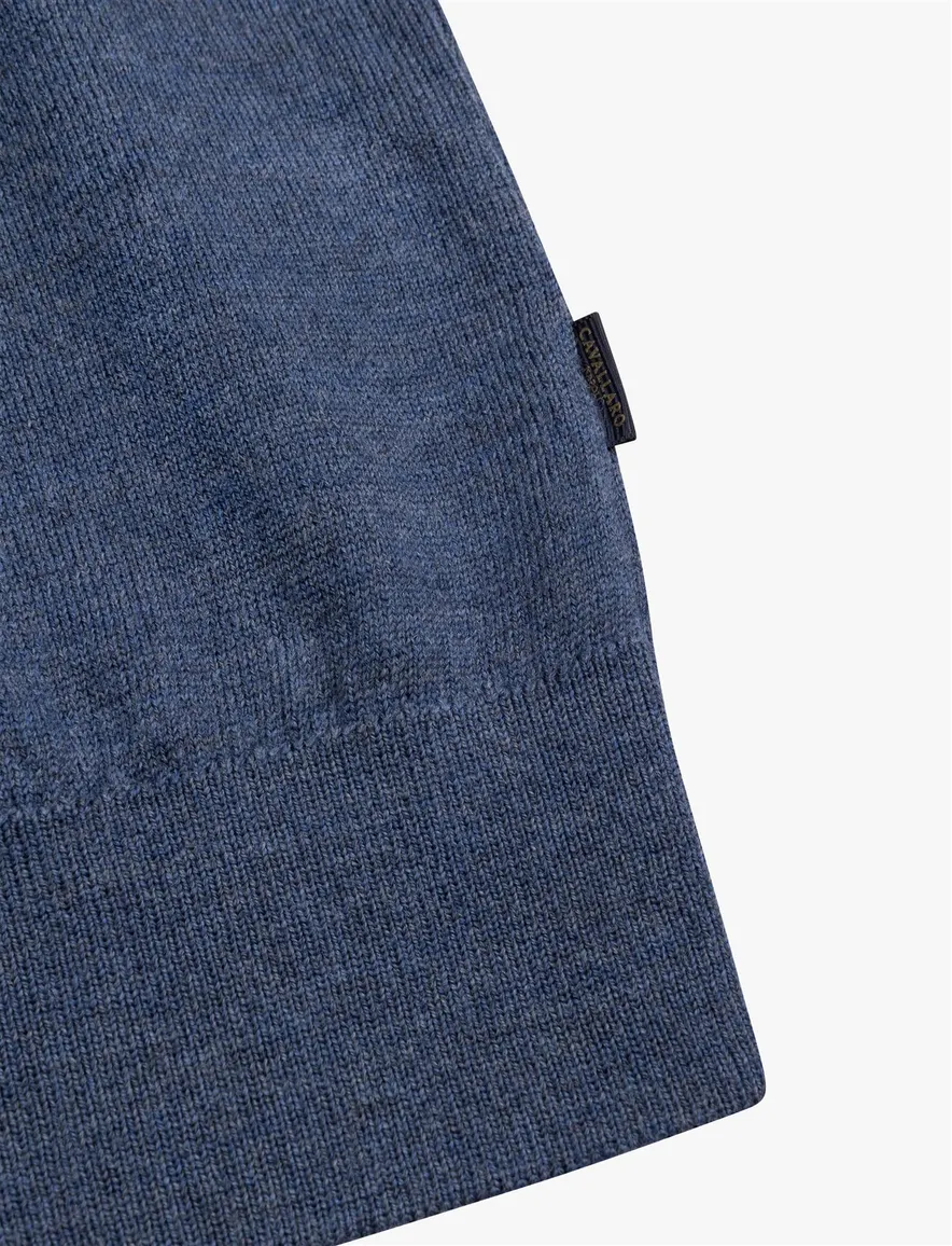 Trui Cavallaro donkerblauw 118265001-Mid Blue