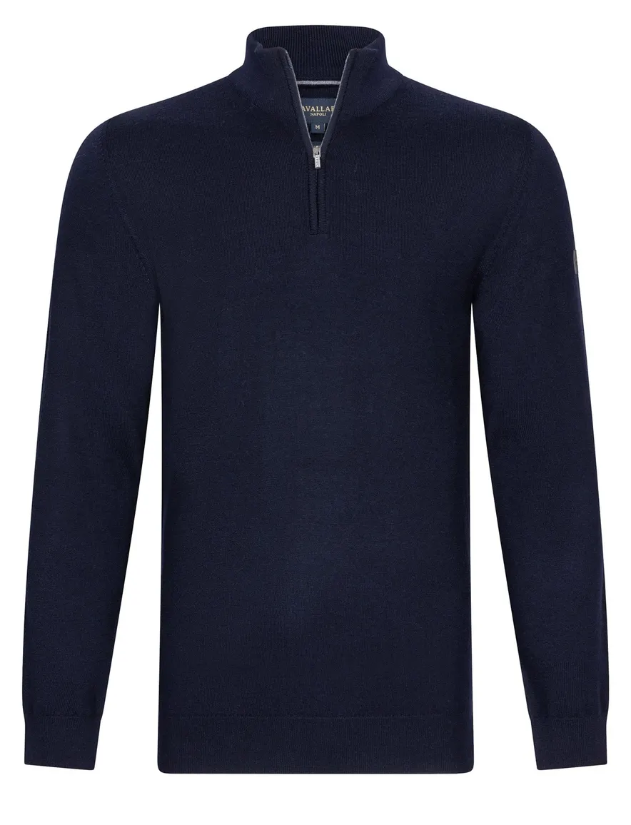Trui Cavallaro donkerblauw 118265001-Dark Blue