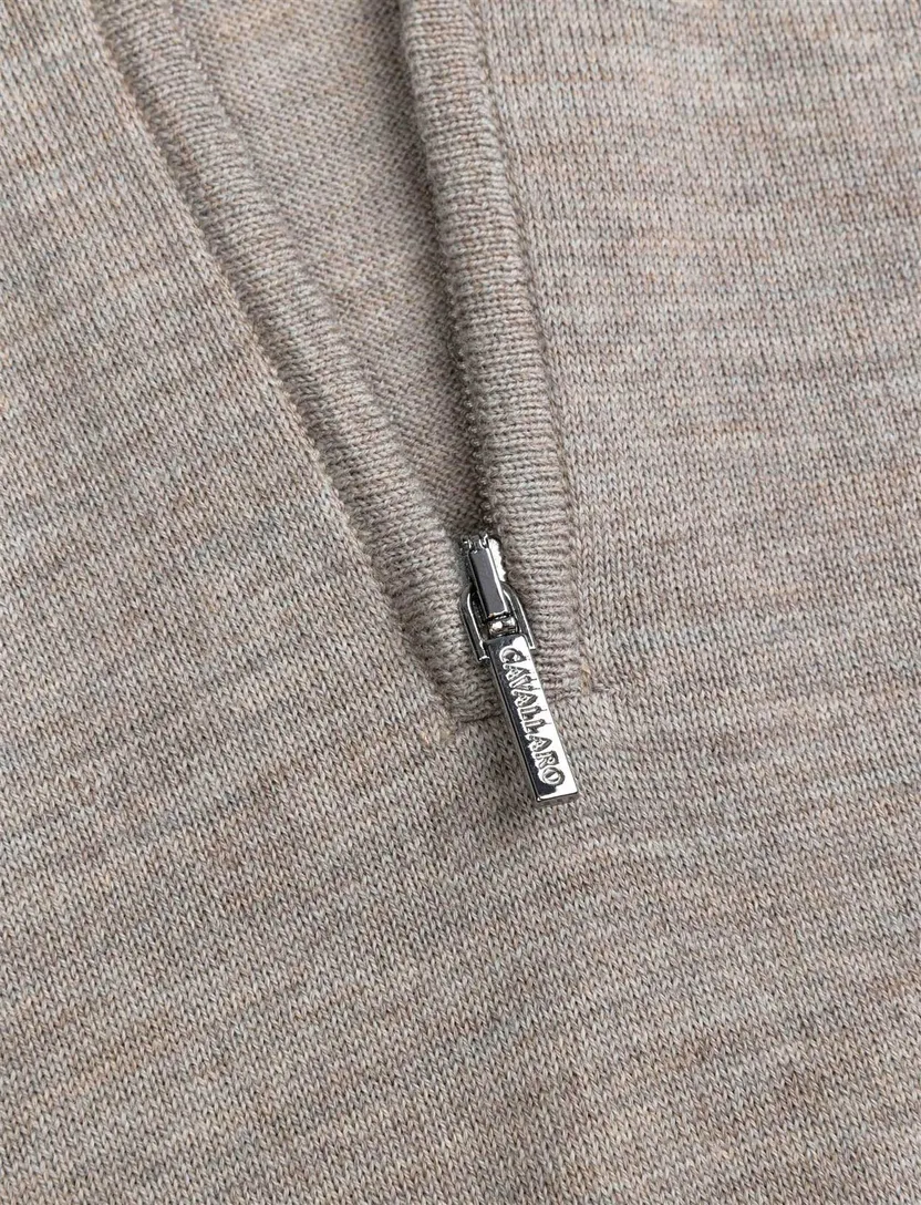 Trui Cavallaro beige merinowol